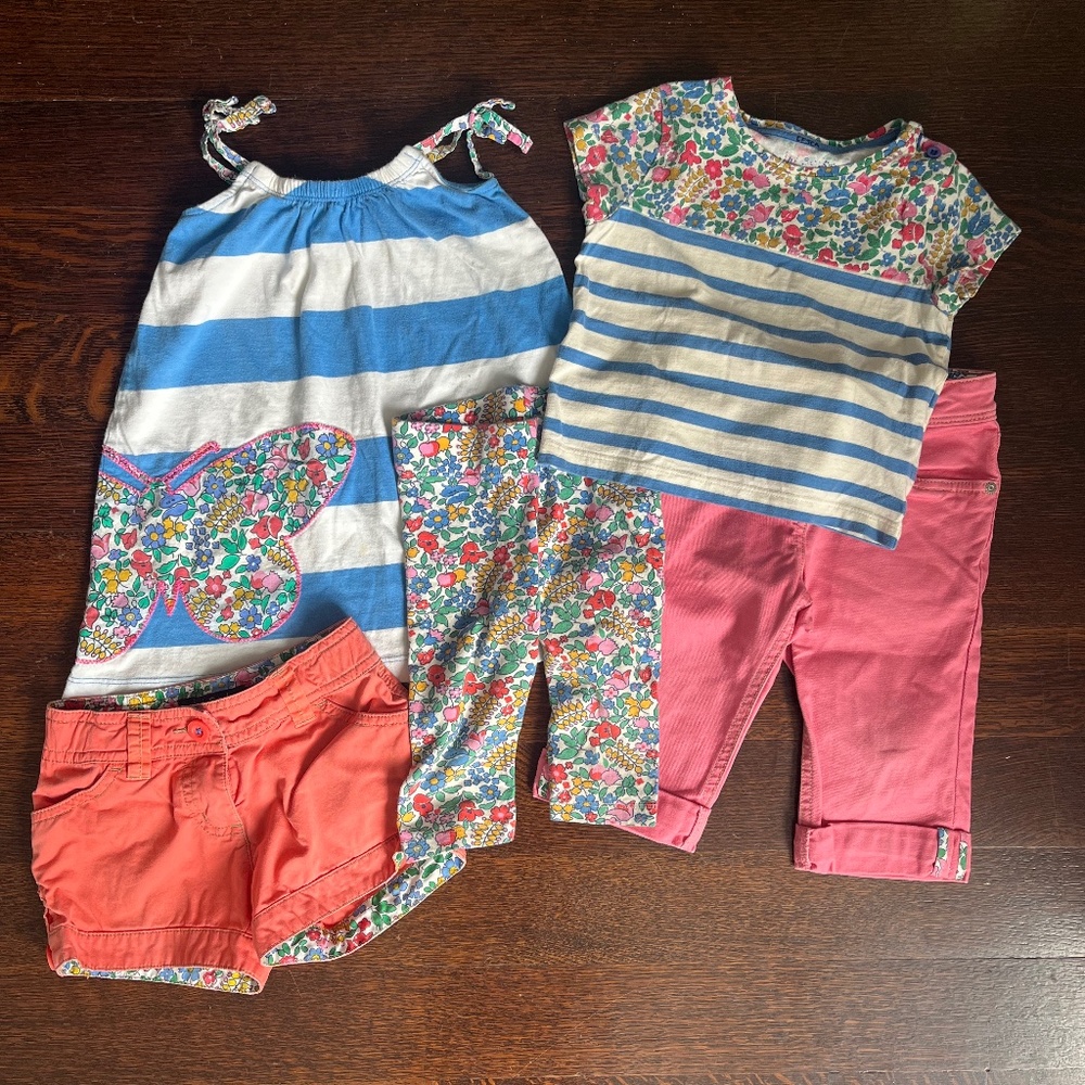 COPY - Mini Boden Floral Set Size 2-3